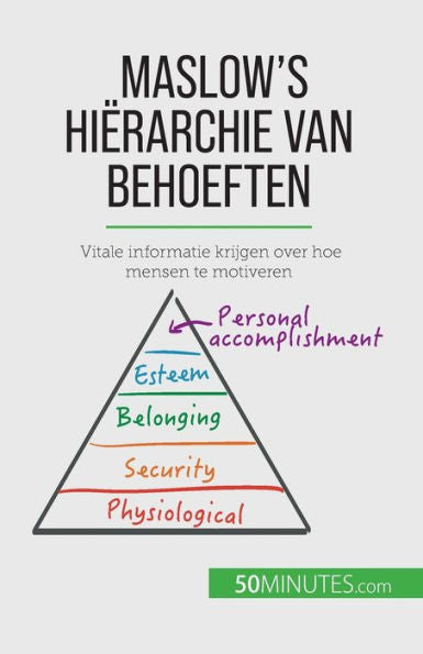 Maslow's Hiërarchie Van Behoeften: Vitale Informatie Krijgen Over Hoe Mensen Te Motiveren (Dutch Edition)