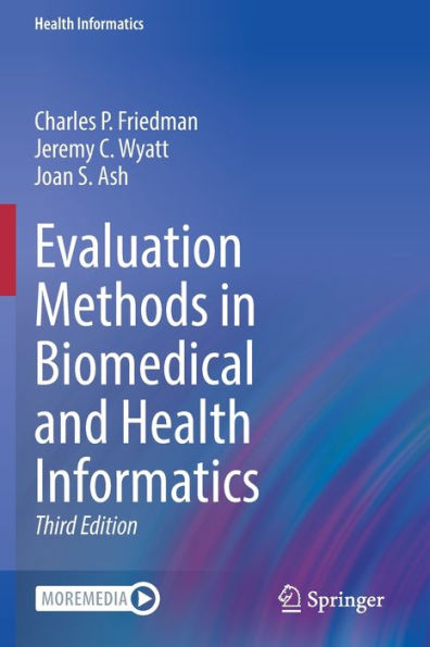 Evaluation Methods In Biomedical And Health Informatics - 9783030864552