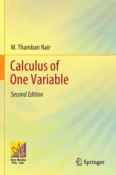 Calculus Of One Variable - 9783030886394
