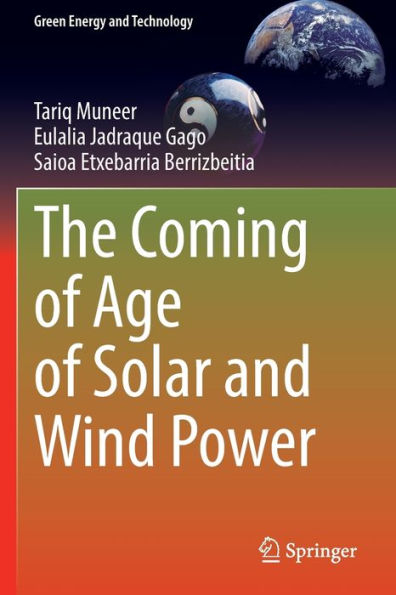 The Coming Of Age Of Solar And Wind Power (Green Energy And Technology) - 9783030920128
