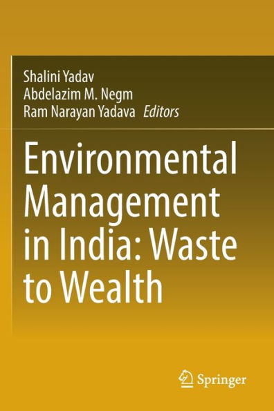 Environmental Management In India: Waste To Wealth - 9783030938994