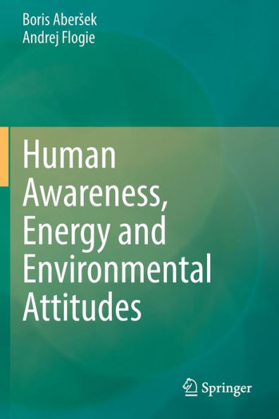 Human Awareness, Energy And Environmental Attitudes - 9783031058738