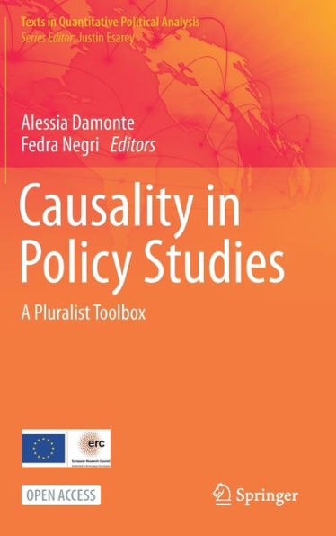 Causality In Policy Studies: A Pluralist Toolbox (Texts In Quantitative Political Analysis) - 9783031129810