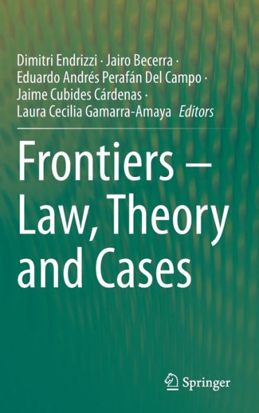 Frontiers - Law, Theory And Cases