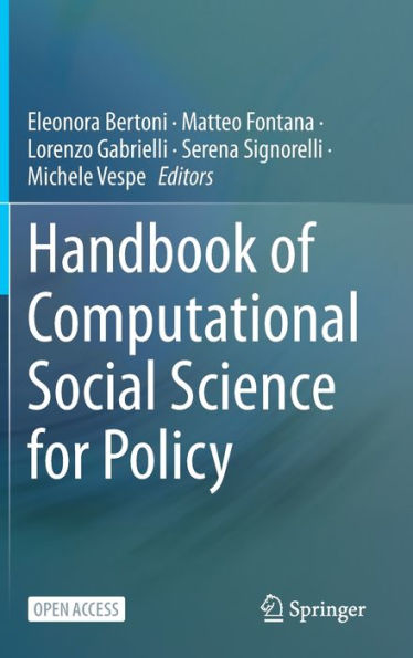 Handbook Of Computational Social Science For Policy - 9783031166235