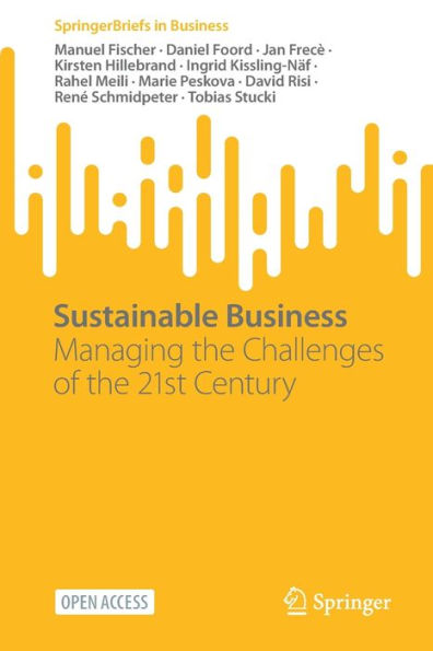 Sustainable Business: Managing The Challenges Of The 21St Century (Springerbriefs In Business)