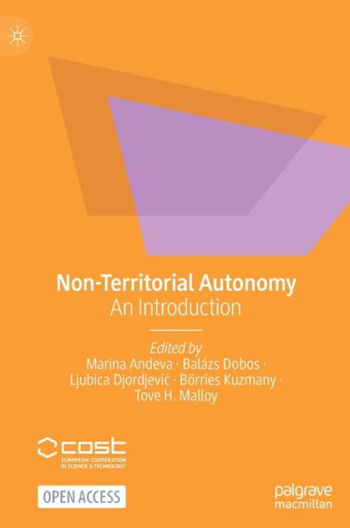 Non-Territorial Autonomy: An Introduction - 9783031316081