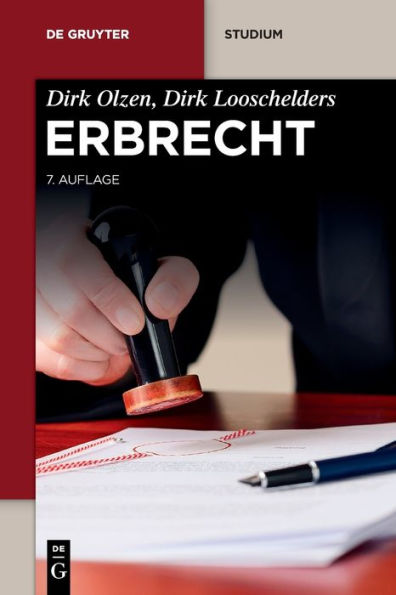 Erbrecht (De Gruyter Studium) (German Edition) - 9783110792010