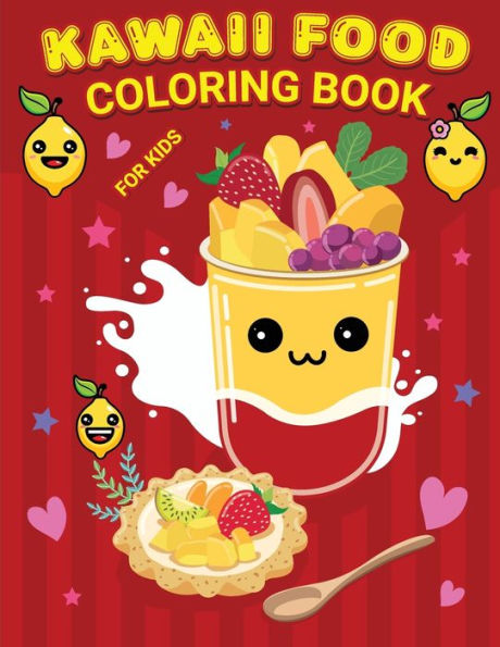 Kawaii Book For Kids: Cute Kawaii Activity Book For Children, Coloring Kawaii For Kids - 9783307320804