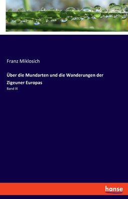 Über Die Mundarten Und Die Wanderungen Der Zigeuner Europas: Band Ix (German Edition)