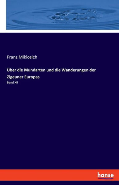Über Die Mundarten Und Die Wanderungen Der Zigeuner Europas: Band Xii (German Edition)