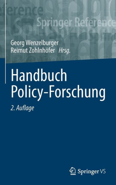Handbuch Policy-Forschung (German Edition)