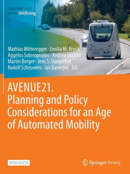 Avenue21. Planning And Policy Considerations For An Age Of Automated Mobility