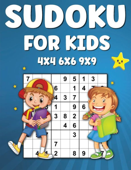 Sudoku For Kids: 225 Sudoku Puzzles For Kids 4X4 6X6 9×9 Activity Book For Kids, Sudoku Activity Book For Children - 9784252027893
